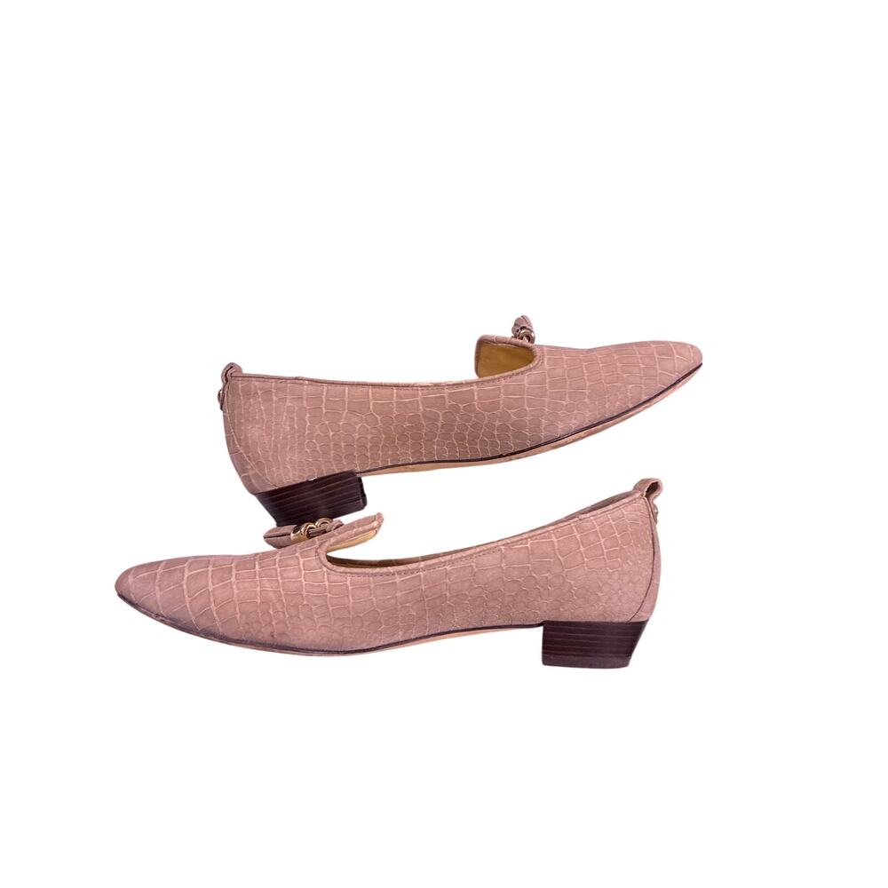 Vero Cuoio Genuine Leather Heels Womens Size 7 Classic Dress Pumps Made in Italy - Picture 6 of 6